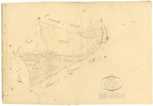 Mâlain - Section C2 - 3 P PLAN 370/8