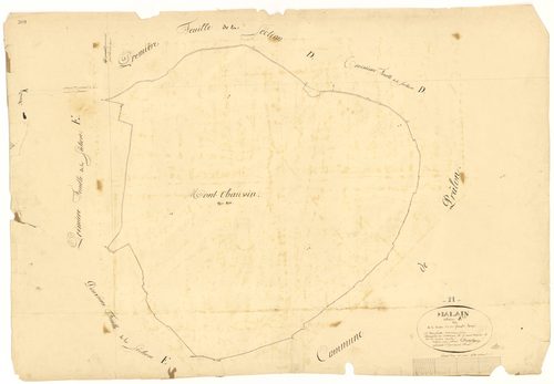 Mâlain - Section E3 - 3 P PLAN 370/14