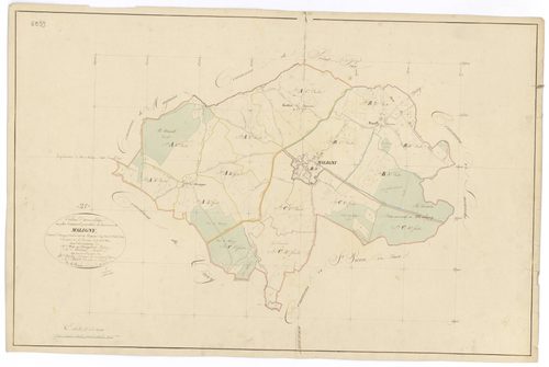 Maligny - Tableau d'assemblage - 3 P PLAN 371/1