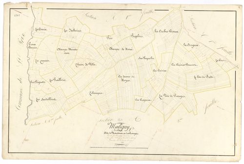 Maligny - Section A2 - 3 P PLAN 371/3
