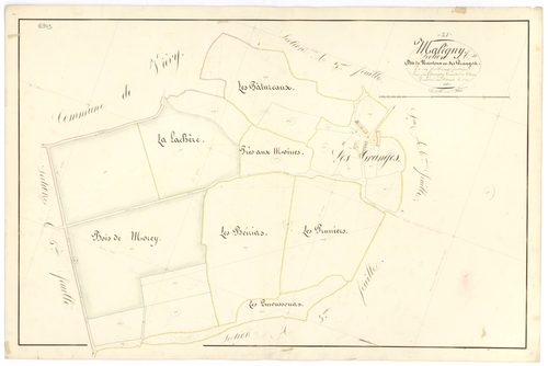 Maligny - Section A4 - 3 P PLAN 371/5