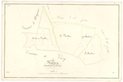Maligny - Section A5 - 3 P PLAN 371/6