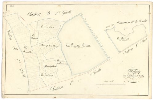 Maligny - Section B4 - 3 P PLAN 371/11