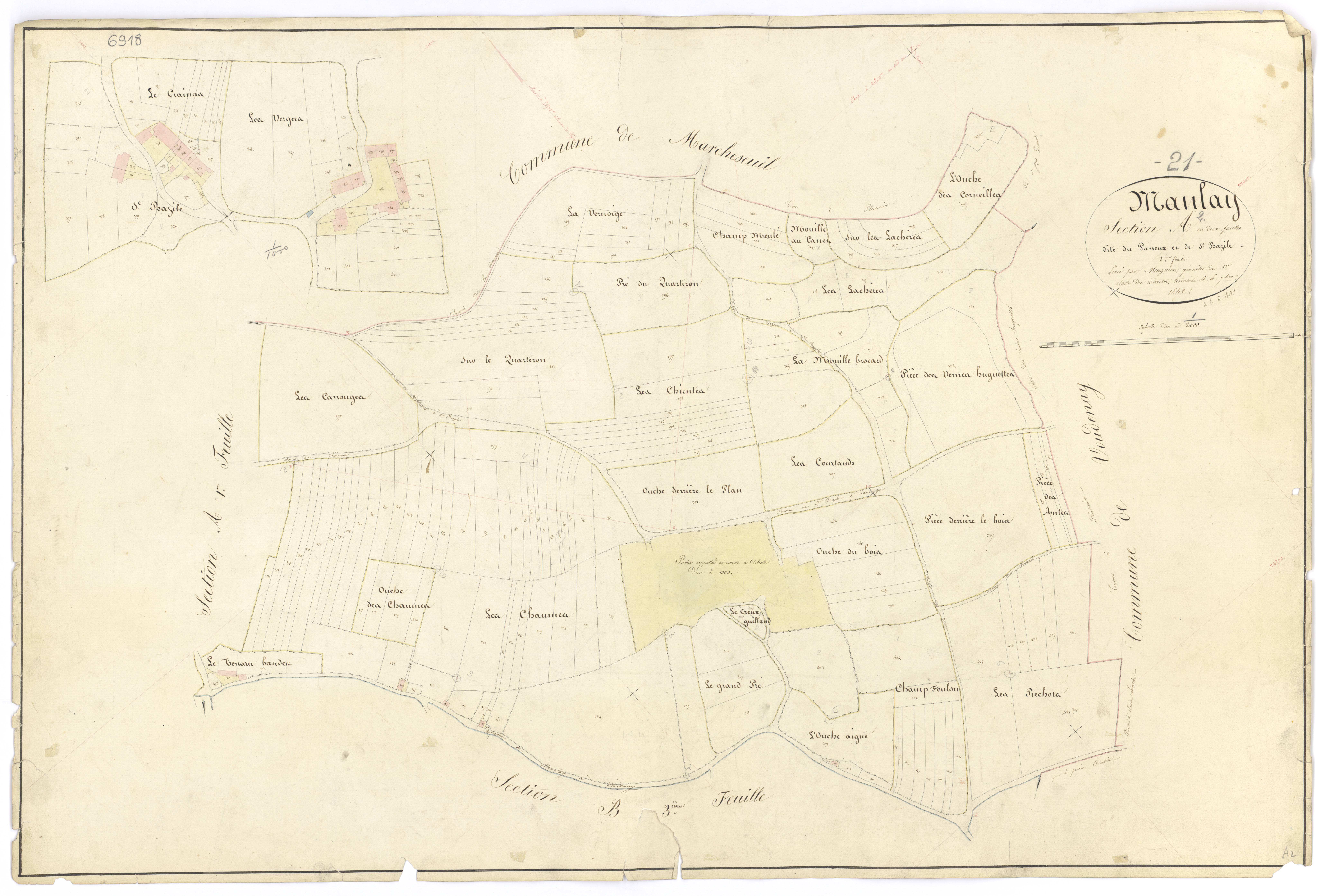 Manlay - Section A2 - 3 P PLAN 372/3