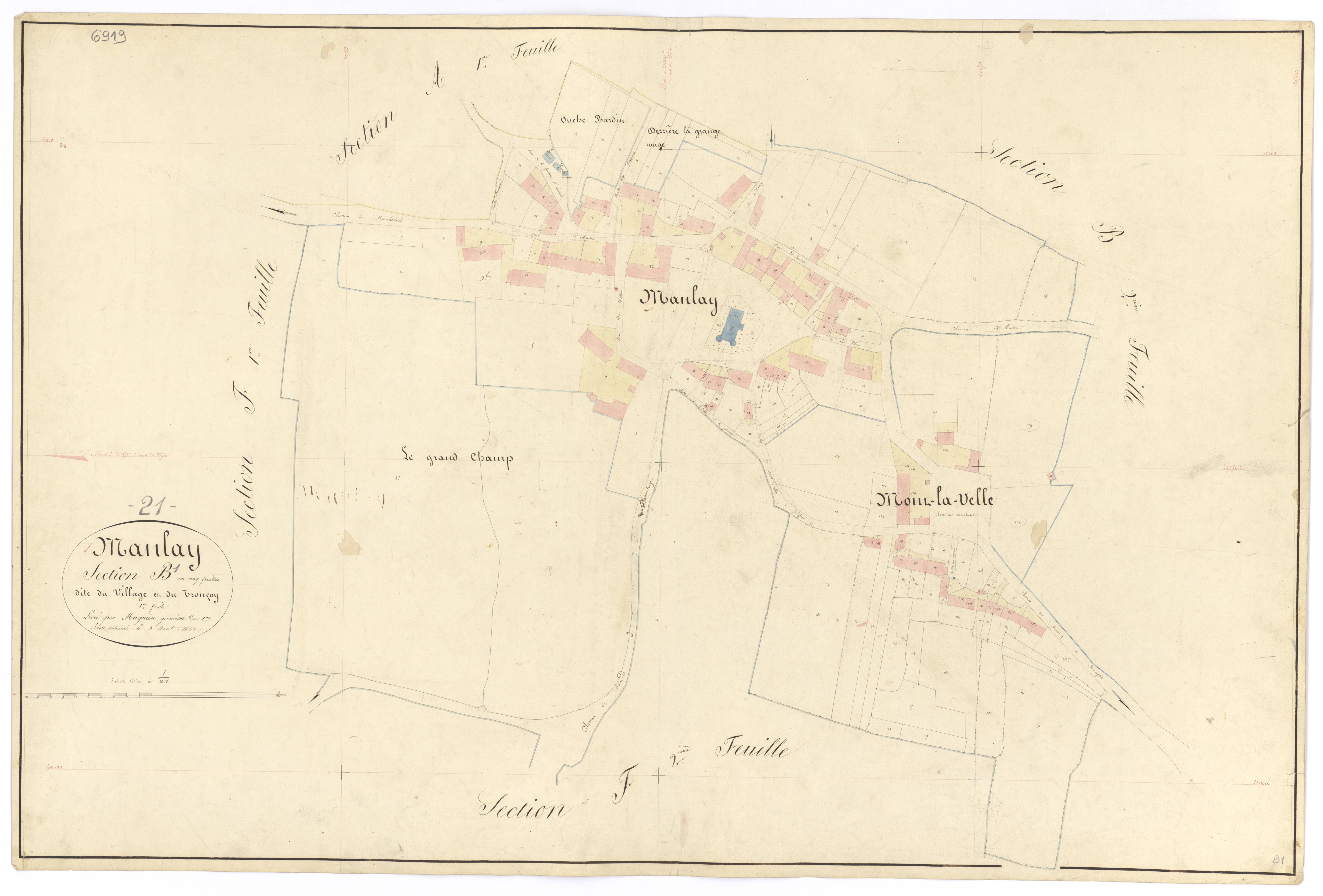 Manlay - Section B1 - 3 P PLAN 372/4
