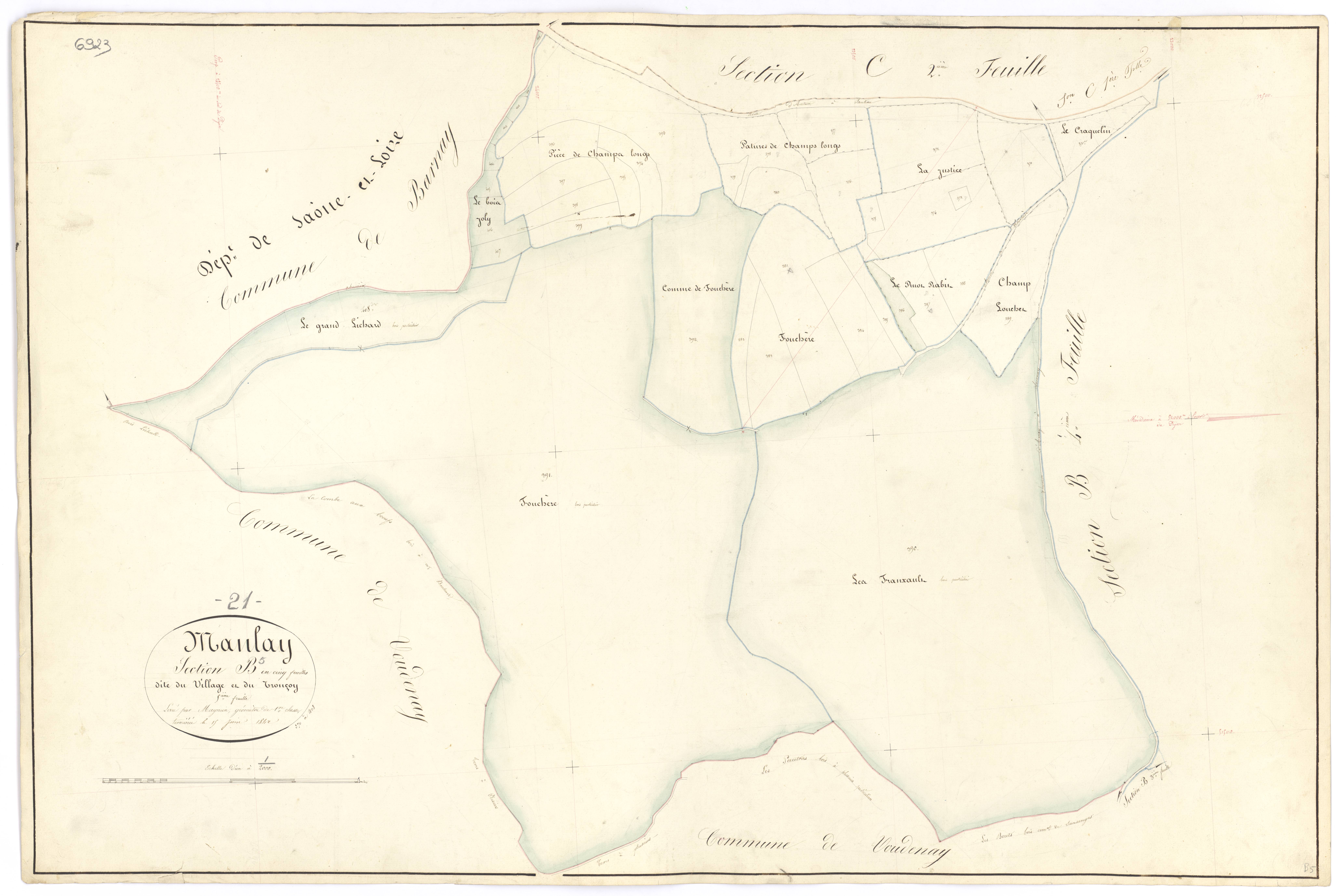 Manlay - Section B5 - 3 P PLAN 372/8
