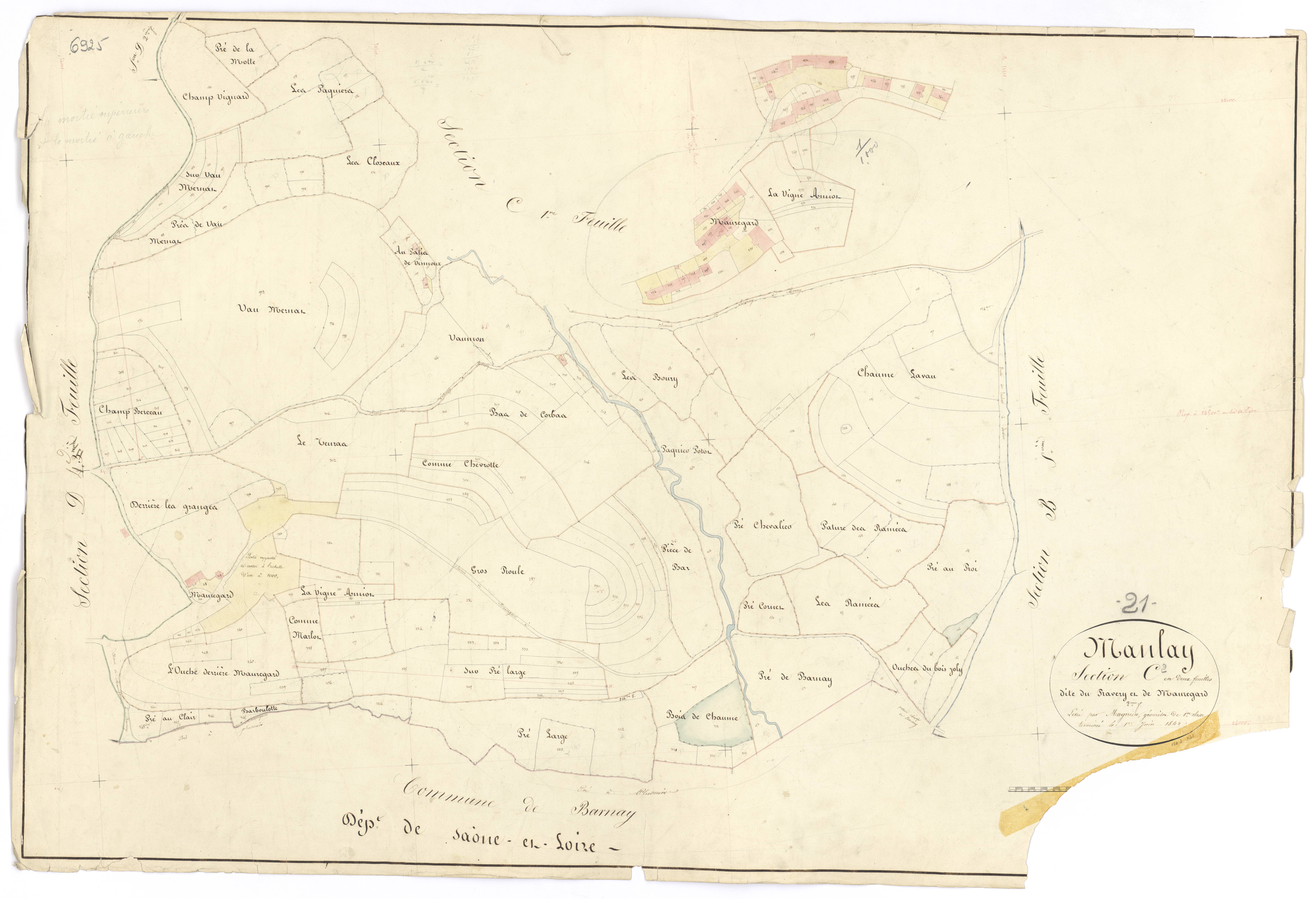 Manlay - Section C2 - 3 P PLAN 372/10