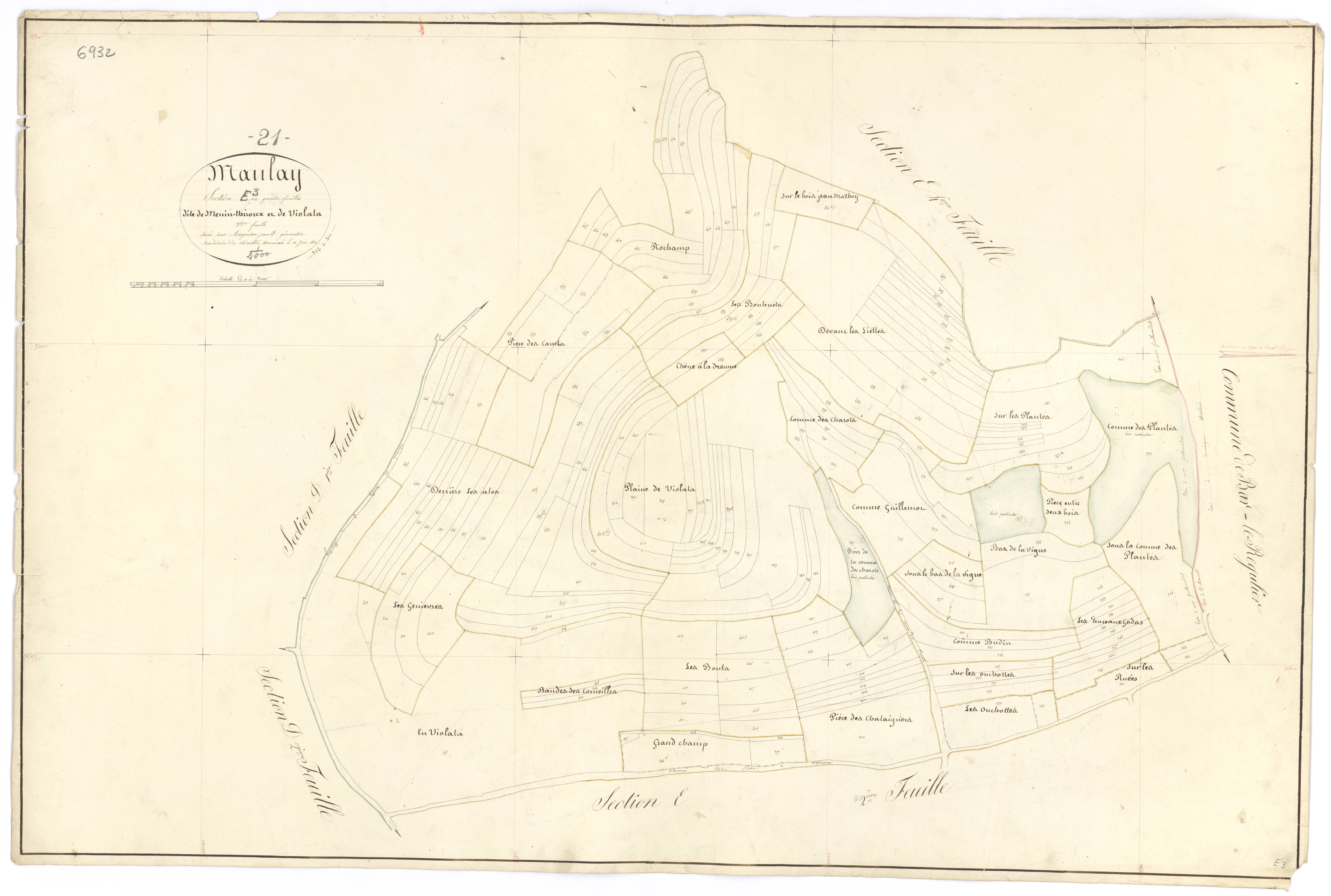 Manlay - Section E3 - 3 P PLAN 372/17