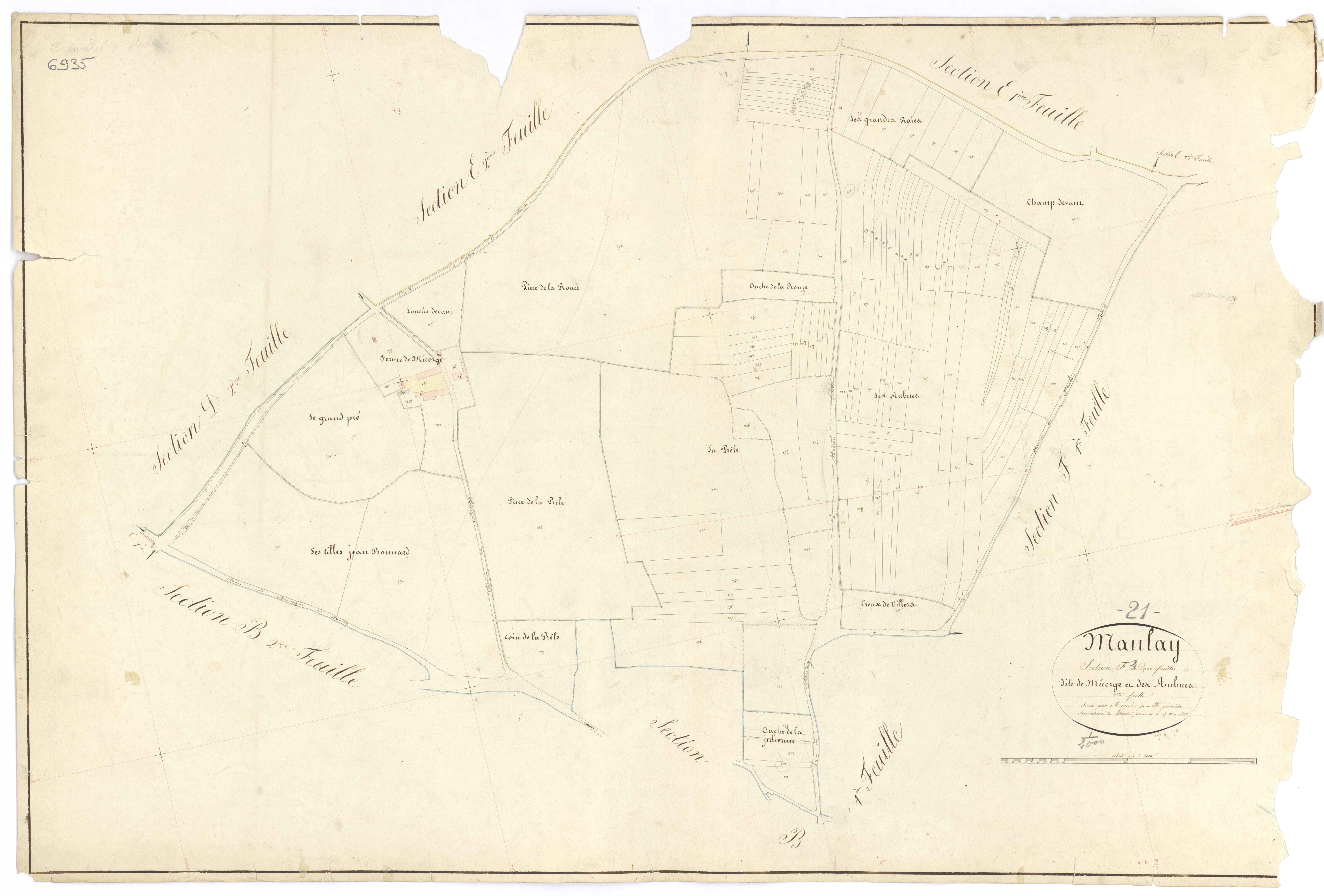 Manlay - Section F2 - 3 P PLAN 372/20
