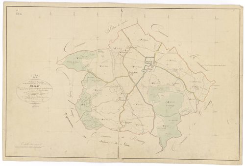 Manlay - Tableau d'assemblage - 3 P PLAN 372/1