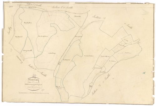 Manlay - Section D1 - 3 P PLAN 372/11