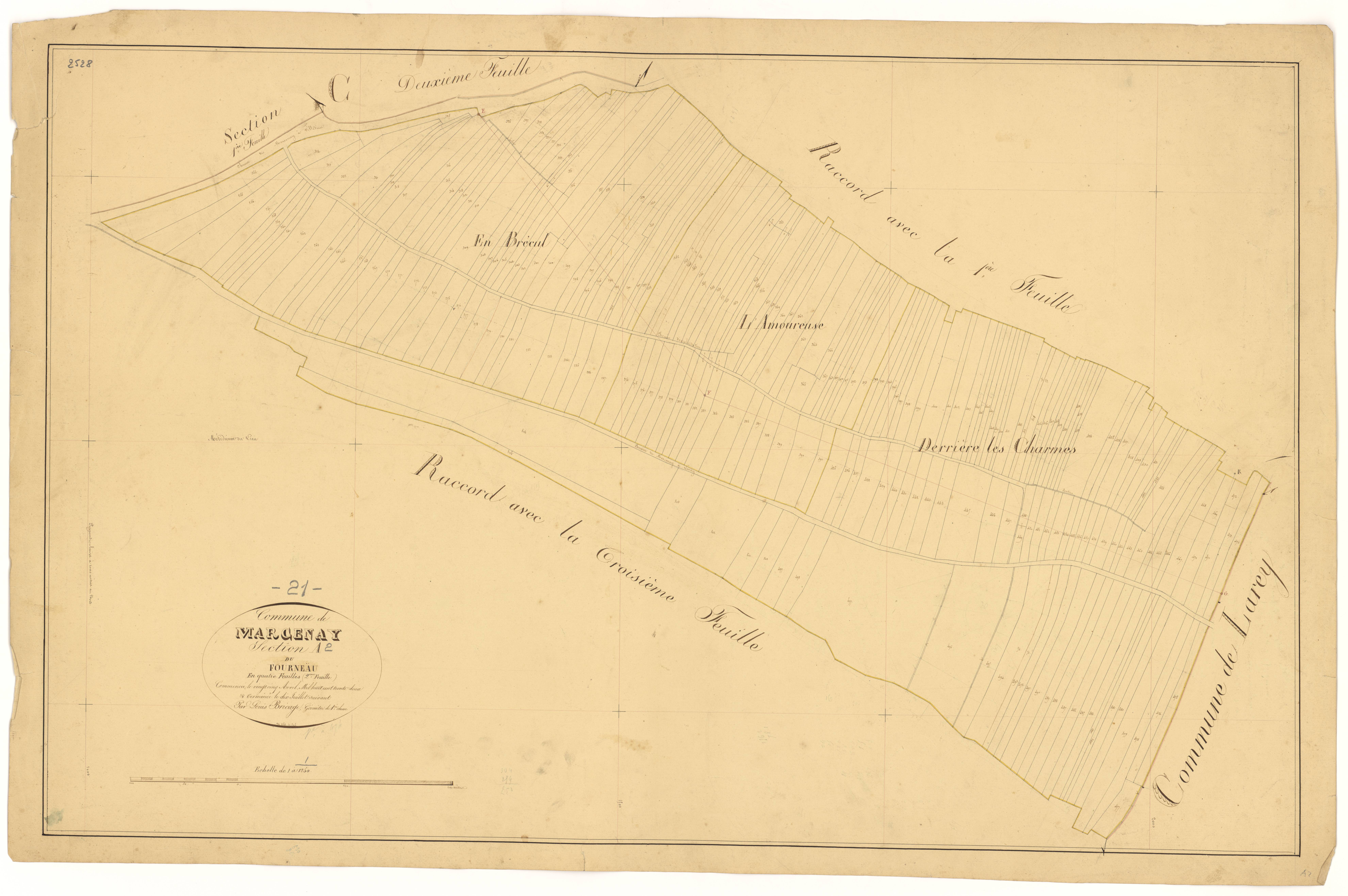 Marcenay - Section A2 - 3 P PLAN 375/3
