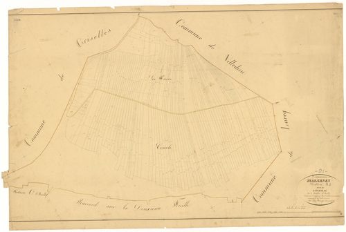 Marcenay - Section A1 - 3 P PLAN 375/2