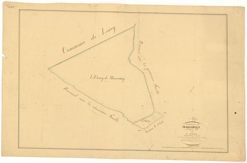 Marcenay - Section A3 - 3 P PLAN 375/4