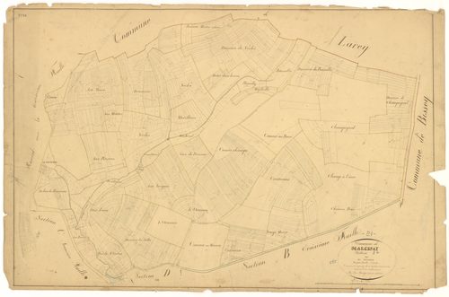 Marcenay - Section A4 - 3 P PLAN 375/5