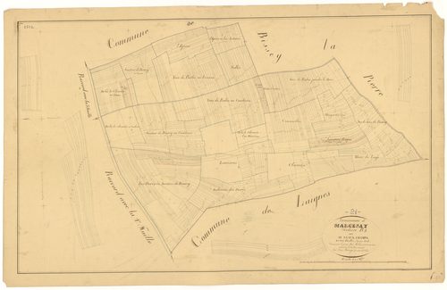 Marcenay - Section B1 - 3 P PLAN 375/6