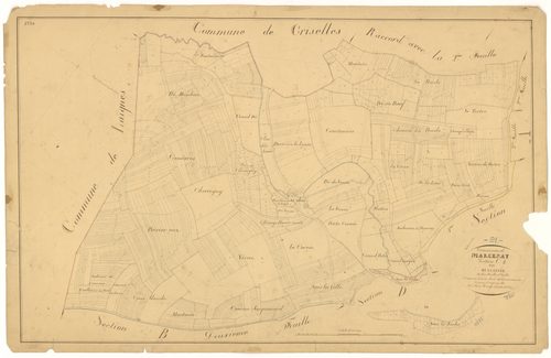 Marcenay - Section C1 - 3 P PLAN 375/9