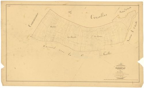 Marcenay - Section C2 - 3 P PLAN 375/10