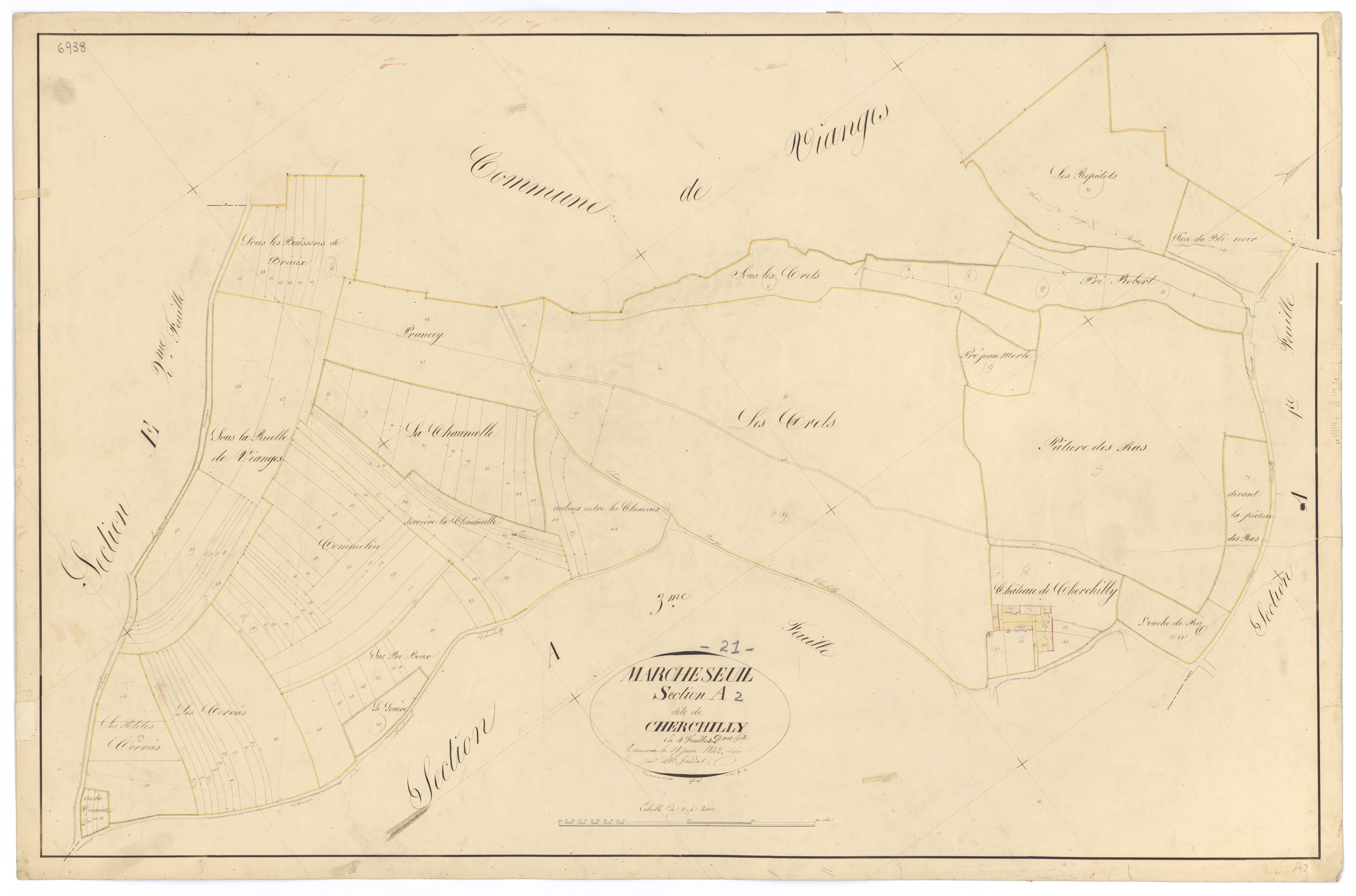 Marcheseuil - Section A2 - 3 P PLAN 376/3