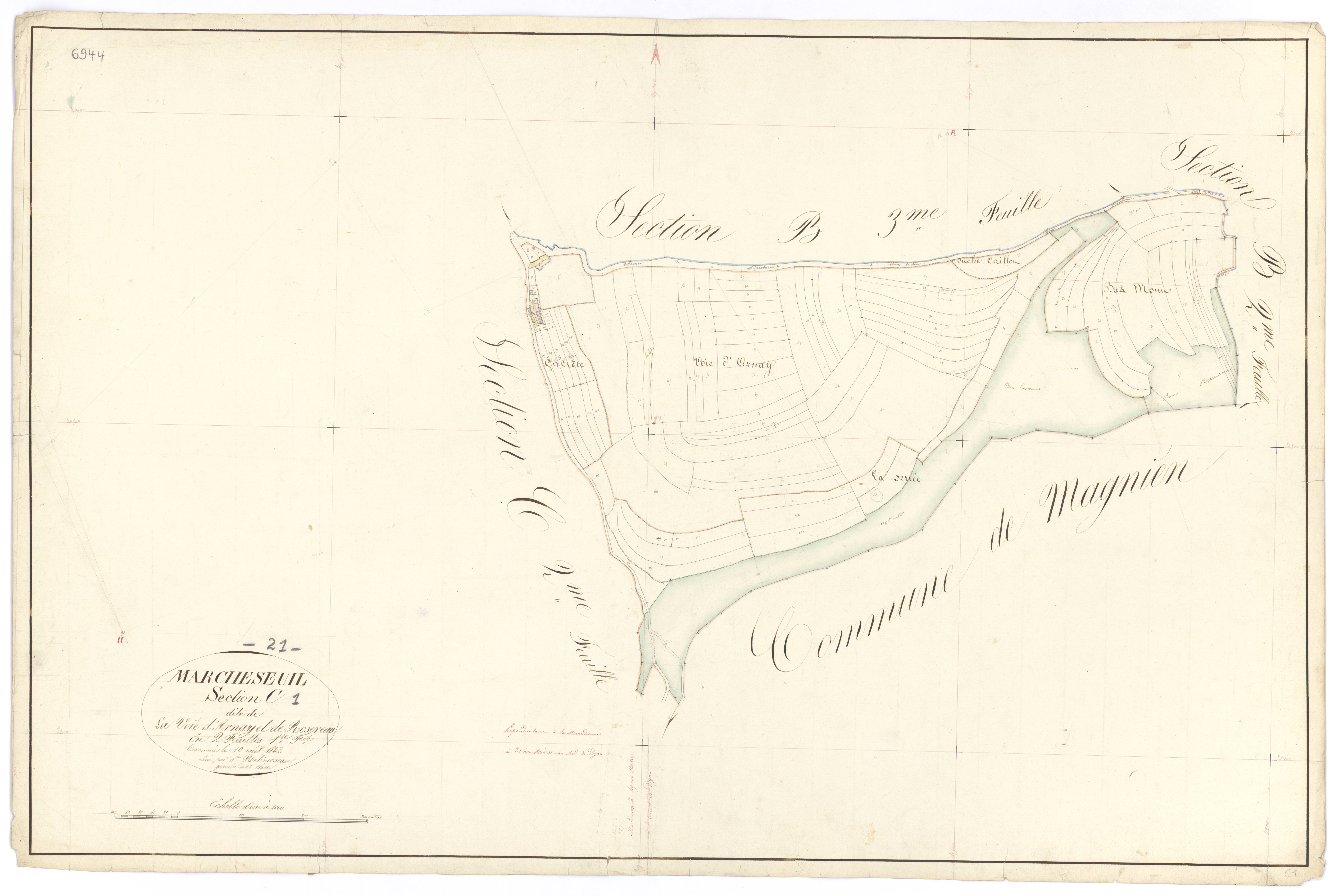 Marcheseuil - Section C1 - 3 P PLAN 376/9
