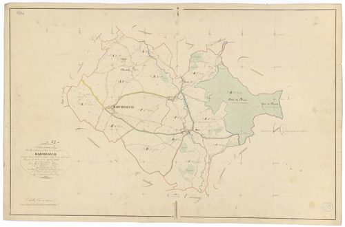 Marcheseuil - Tableau d'assemblage - 3 P PLAN 376/1