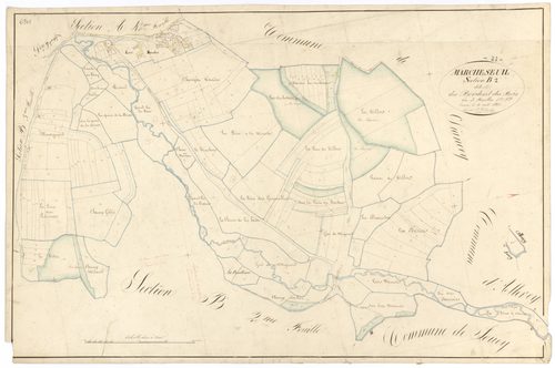 Marcheseuil - Section B1 - 3 P PLAN 376/6