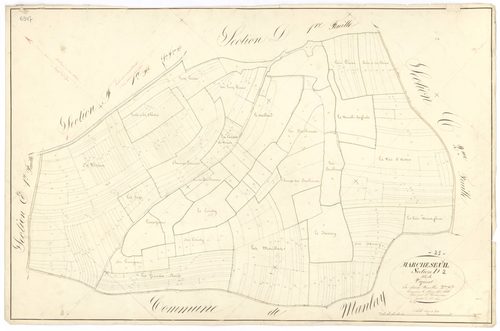 Marcheseuil - Section D2 - 3 P PLAN 376/12