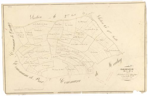 Marcheseuil - Section E2 - 3 P PLAN 376/14