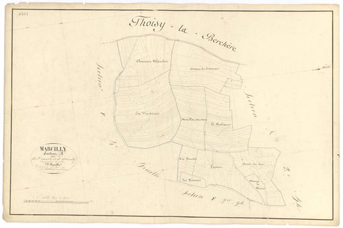 Marcilly-Ogny - Section A1 - 3 P PLAN 380/2
