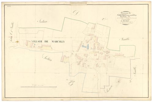 Marcilly-Ogny - Section A4 - 3 P PLAN 380/5