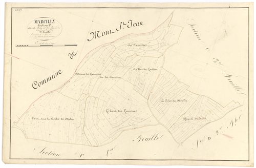 Marcilly-Ogny - Section C2 - 3 P PLAN 380/8