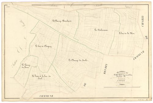 Marcilly-Ogny - Section D1 - 3 P PLAN 380/10