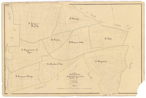 Marcilly-Ogny - Section D2 - 3 P PLAN 380/11