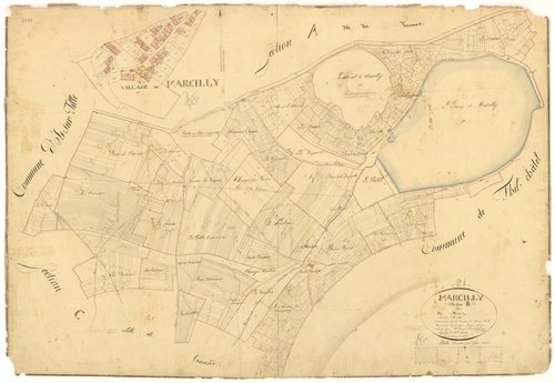Marcilly-sur-Tille - Section B - 3 P PLAN 381/3