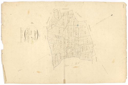 Marey-lès-Fussey - Section A - 3 P PLAN 382/2