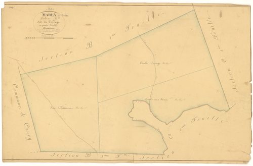 Marey-sur-Tille - Section B2 - 3 P PLAN 383/6