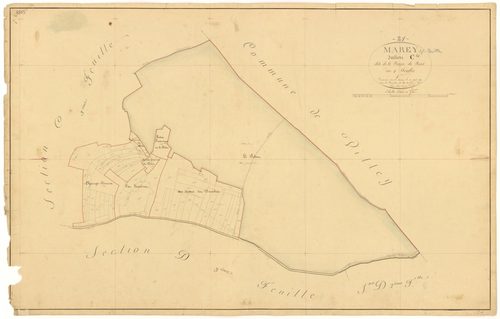 Marey-sur-Tille - Section C4 - 3 P PLAN 383/12