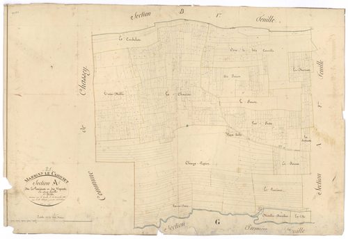 Marigny-le-Cahouët - Section A1 - 3 P PLAN 385/2