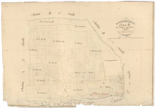 Marigny-le-Cahouët - Section A2 - 3 P PLAN 385/3