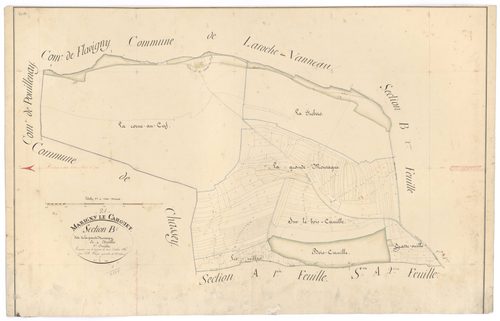 Marigny-le-Cahouët - Section B1 - 3 P PLAN 385/4