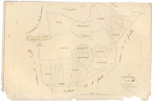 Marigny-le-Cahouët - Section B2 - 3 P PLAN 385/5