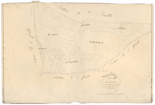 Marigny-le-Cahouët - Section B4 - 3 P PLAN 385/7