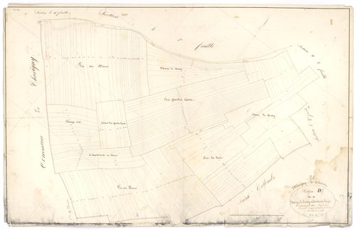 Marigny-le-Cahouët - Section D2 - 3 P PLAN 385/12