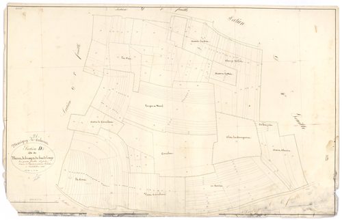 Marigny-le-Cahouët - Section D3 - 3 P PLAN 385/13