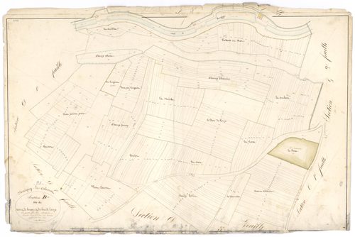 Marigny-le-Cahouët - Section D4 - 3 P PLAN 385/14
