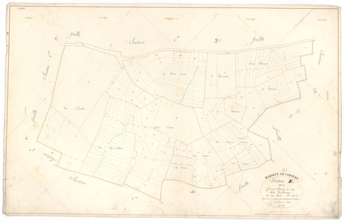 Marigny-le-Cahouët - Section E3 - 3 P PLAN 385/17