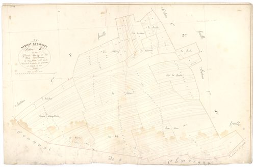 Marigny-le-Cahouët - Section E4 - 3 P PLAN 385/18