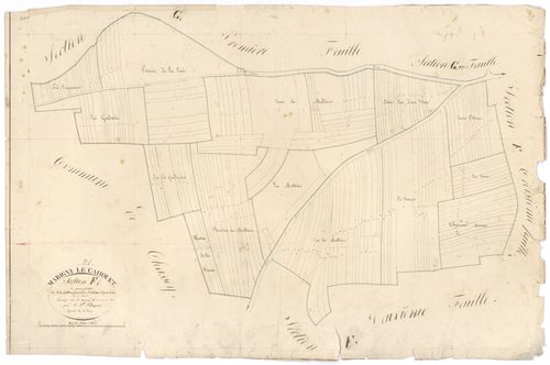 Marigny-le-Cahouët - Section F1 - 3 P PLAN 385/20