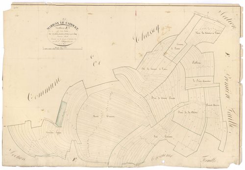 Marigny-le-Cahouët - Section F2 - 3 P PLAN 385/21