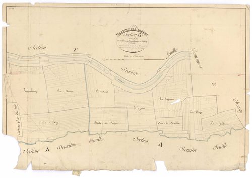 Marigny-le-Cahouët - Section G1 - 3 P PLAN 385/24